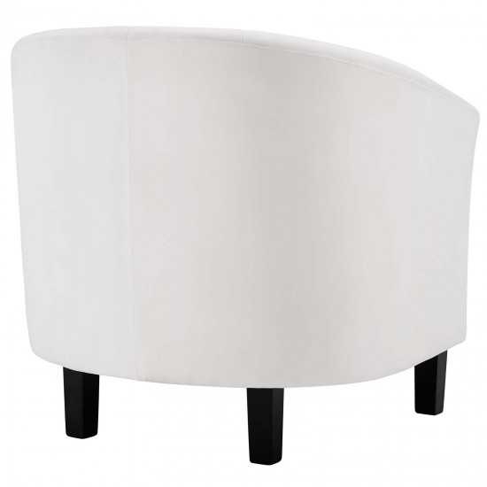 Prospect Channel Tufted Performance Velvet Armchair