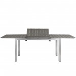 Shore 5 Piece Outdoor Patio Aluminum Dining Set