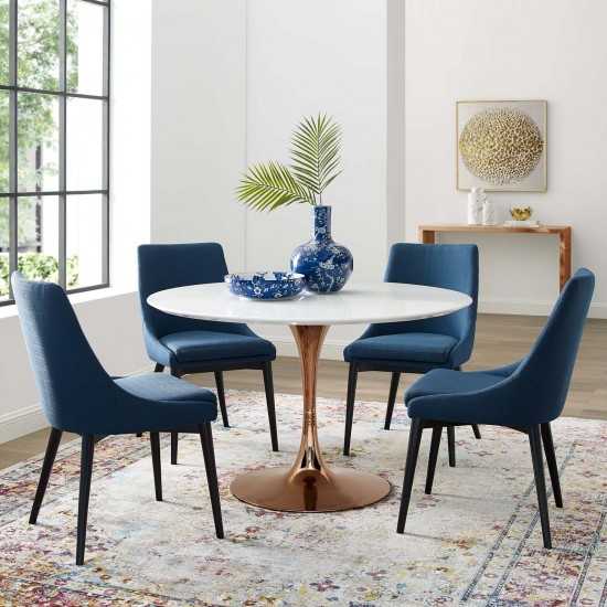 Lippa 47" Round Wood Dining Table