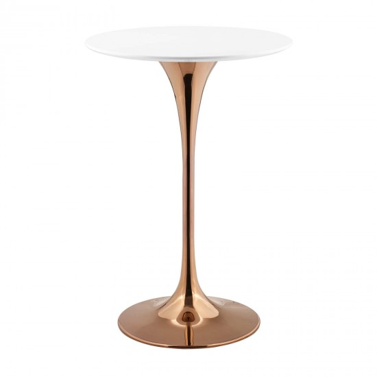 Lippa 28" Wood Top Bar Table