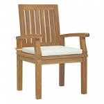 Marina 7 Piece Outdoor Patio Teak Dining Set