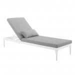 Perspective Cushion Outdoor Patio Chaise Lounge Chair