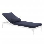 Perspective Cushion Outdoor Patio Chaise Lounge Chair