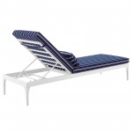 Perspective Cushion Outdoor Patio Chaise Lounge Chair