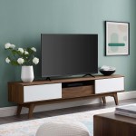 Envision 70" Media Console Wood TV Stand