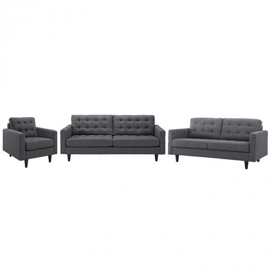 Empress Sofa, Loveseat and Armchair Set of 3