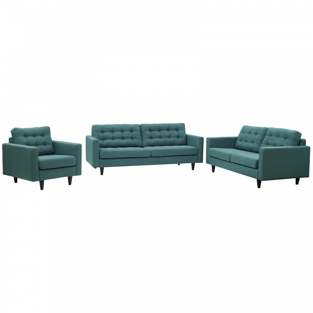 Empress Sofa, Loveseat and Armchair Set of 3 Empress Sofa, Loveseat and Armchair Set of 3