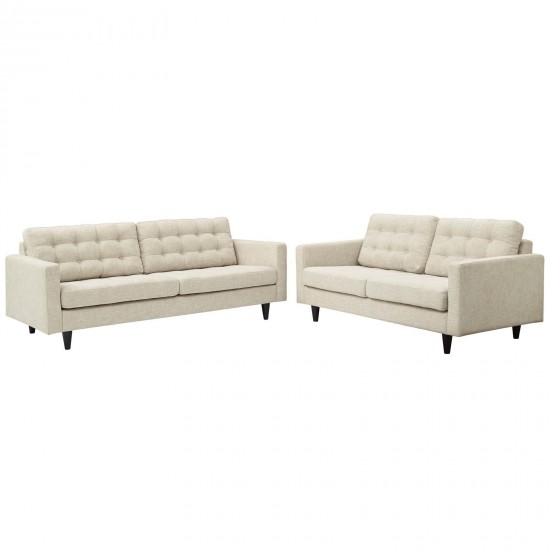 Empress Sofa and Loveseat Set of 2