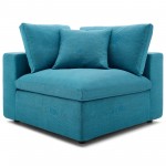 Commix Down Filled Overstuffed Corner Chair