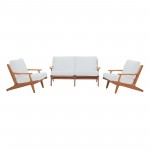 Saratoga 3 Piece Outdoor Patio Teak Set