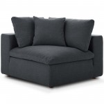 Commix Down Filled Overstuffed 4 Piece Sectional Sofa Set