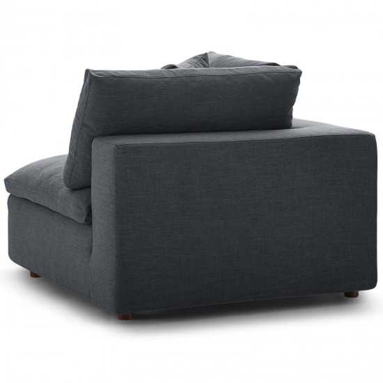 Commix Down Filled Overstuffed 4 Piece Sectional Sofa Set