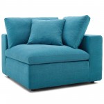 Commix Down Filled Overstuffed 5 Piece Sectional Sofa Set