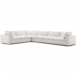 Commix Down Filled Overstuffed 6 Piece Sectional Sofa Set