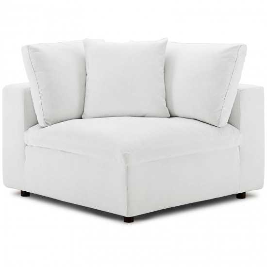 Commix Down Filled Overstuffed 6 Piece Sectional Sofa Set