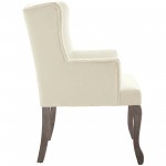 Realm French Vintage Dining Performance Velvet Armchair