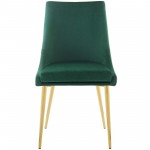 Viscount Modern Accent Performance Velvet Dining Chair