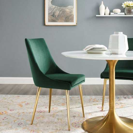 Viscount Modern Accent Performance Velvet Dining Chair