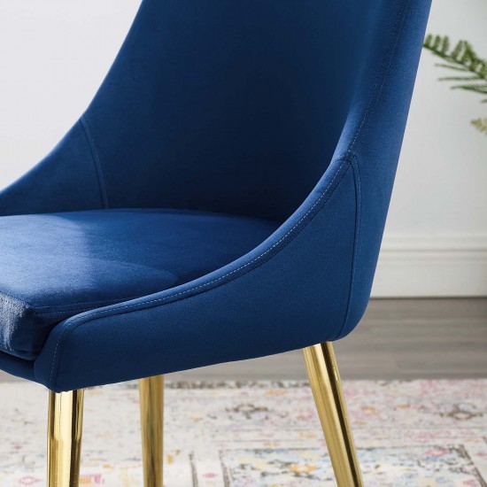 Viscount Modern Accent Performance Velvet Dining Chair