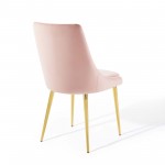 Viscount Modern Accent Performance Velvet Dining Chair