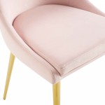 Viscount Modern Accent Performance Velvet Dining Chair