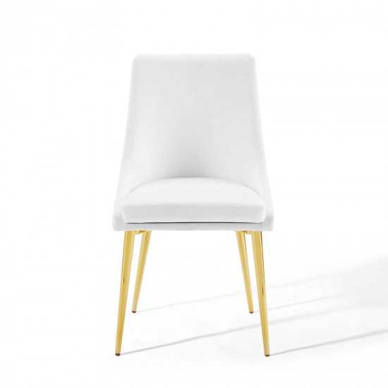 Viscount Modern Accent Performance Velvet Dining Chair