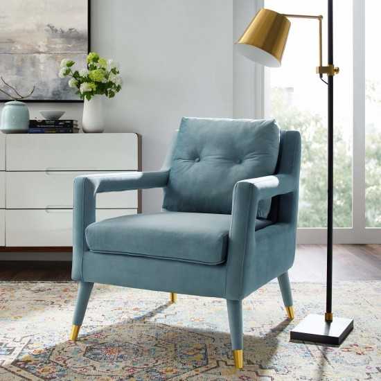 Premise Accent Lounge Performance Velvet Armchair