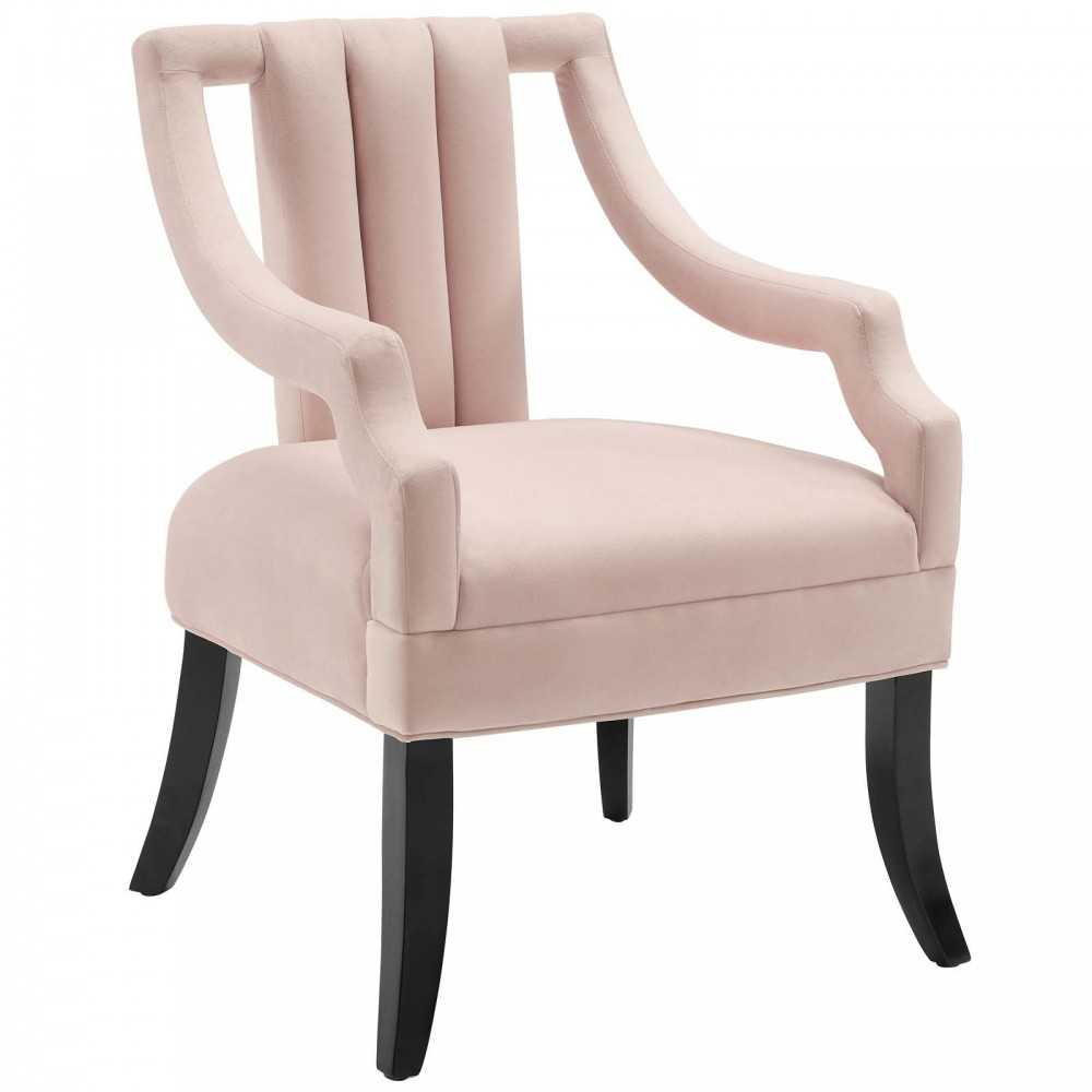 Harken Performance Velvet Accent Chair Harken Performance Velvet Accent Chair
