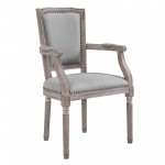 Penchant Dining Armchair Upholstered Fabric Set of 2