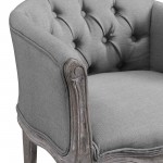 Crown Dining Armchair Upholstered Fabric Set of 4