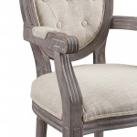 Arise Dining Armchair Upholstered Fabric Set of 4