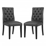 Duchess Dining Chair Vinyl Set of 2