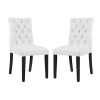 Duchess Dining Chair Vinyl Set of 2