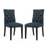 Duchess Dining Chair Fabric Set of 2