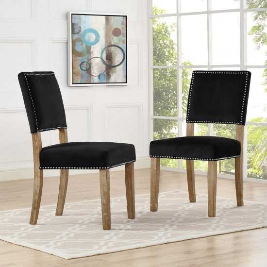 Oblige Dining Chair Wood Set of 2