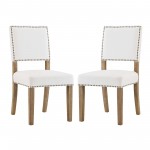 Oblige Dining Chair Wood Set of 2