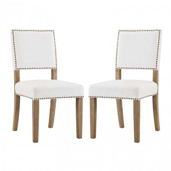 Oblige Dining Chair Wood Set of 2