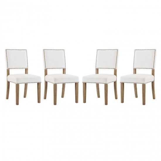 Oblige Dining Chair Wood Set of 4