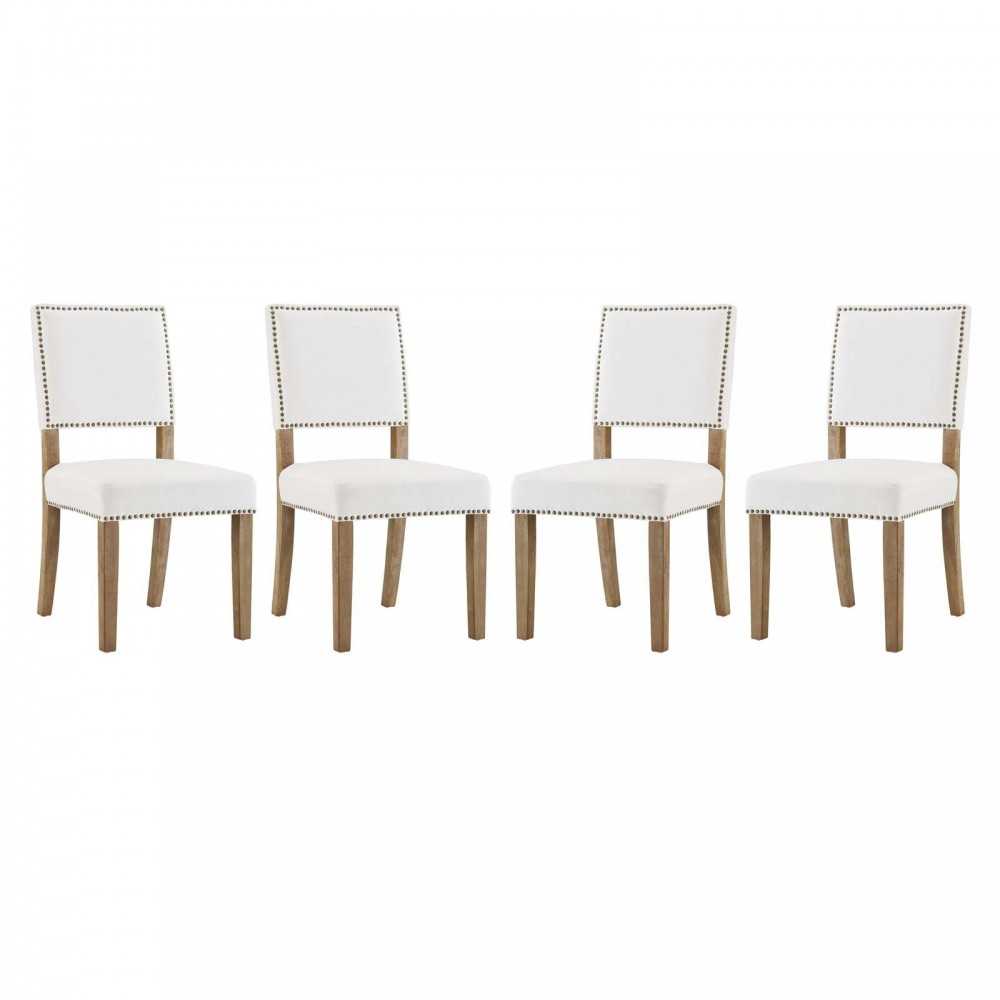 Oblige Dining Chair Wood Set of 4