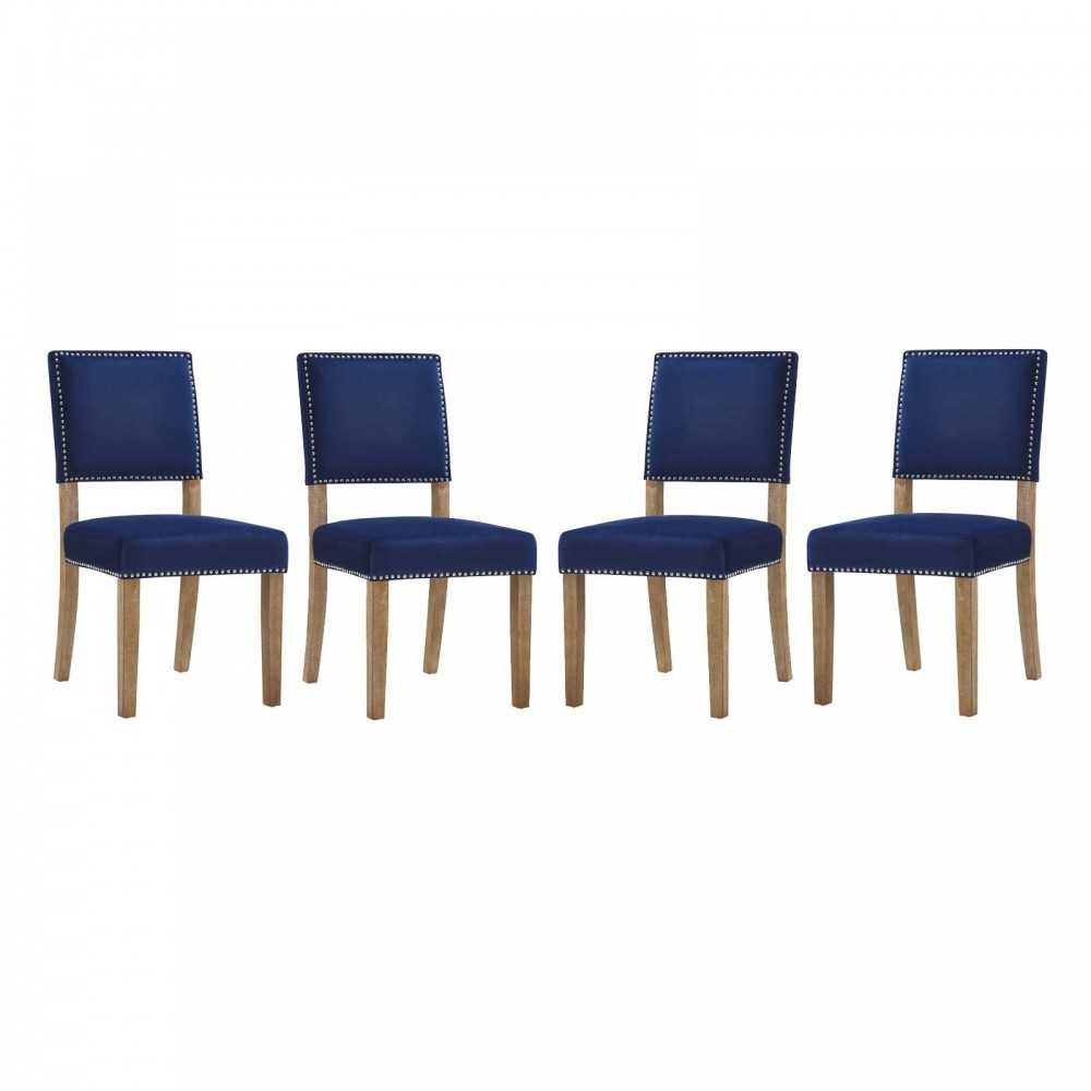 Oblige Dining Chair Wood Set of 4