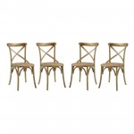 Gear Dining Side Chair Set of 4