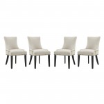 Marquis Dining Chair Fabric Set of 4