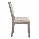 Court Dining Side Chair Upholstered Fabric Set of 4