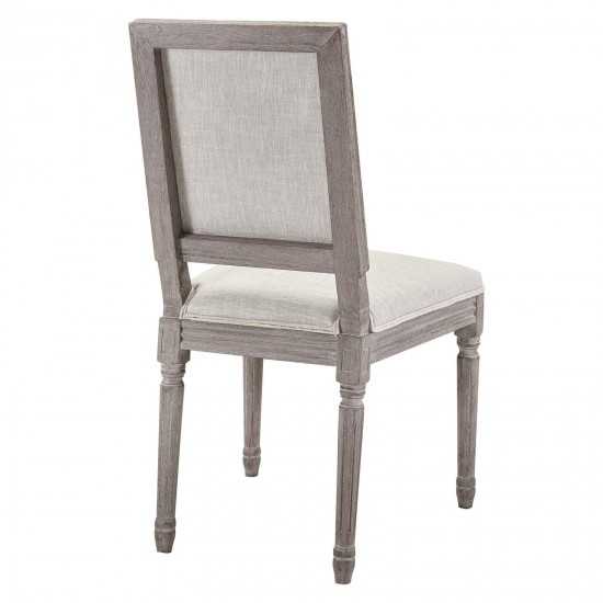 Court Dining Side Chair Upholstered Fabric Set of 4