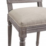 Court Dining Side Chair Upholstered Fabric Set of 4