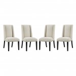 Baron Dining Chair Fabric Set of 4