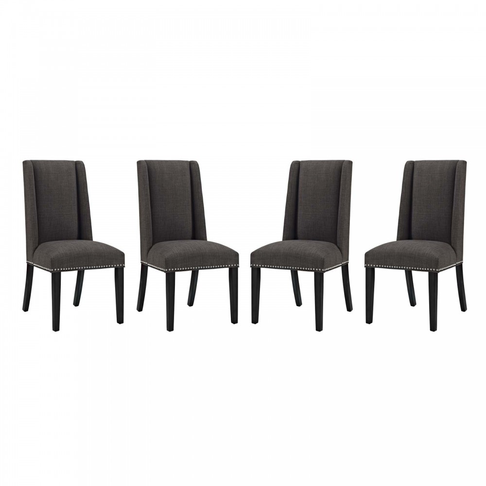 Baron Dining Chair Fabric Set of 4