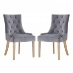 Pose Dining Chair Performance Velvet Set of 2