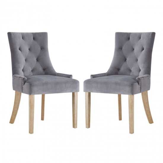 Pose Dining Chair Performance Velvet Set of 2