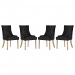 Pose Dining Chair Performance Velvet Set of 4